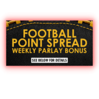 SuperBook football point spread weekly parlay